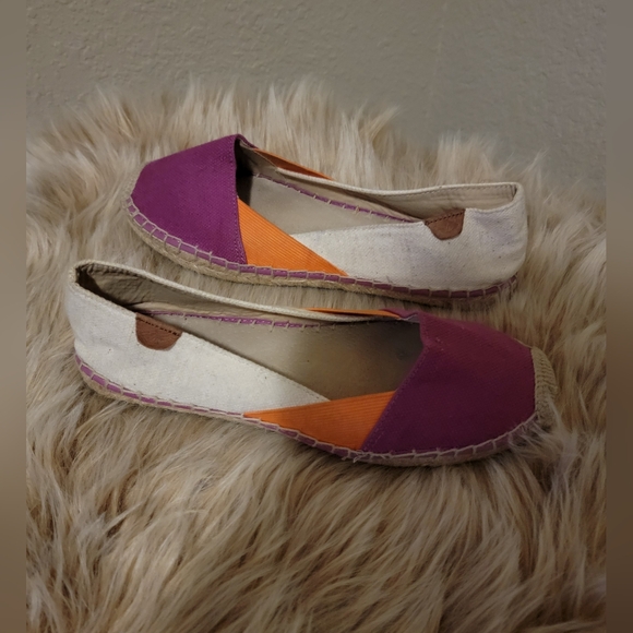 UGG Shoes - UGG Women's Espadrille Flats in Purple, Cream & Orange